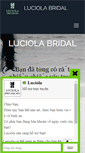 Mobile Screenshot of luciolabridal.com